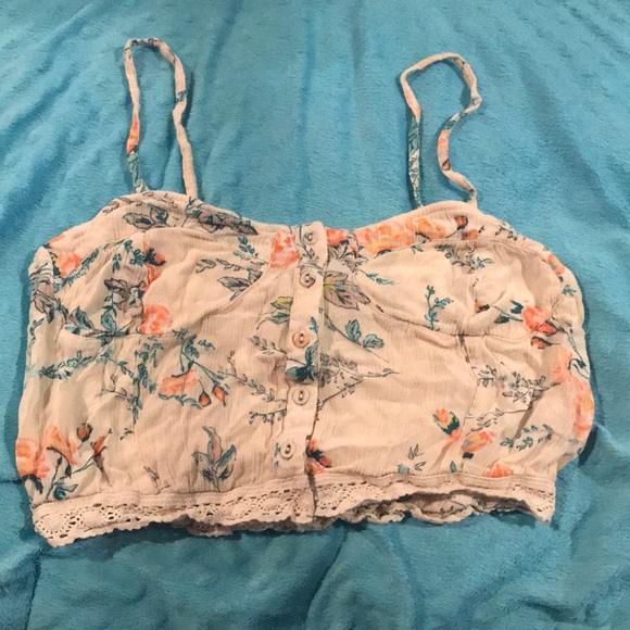 Floral crop top